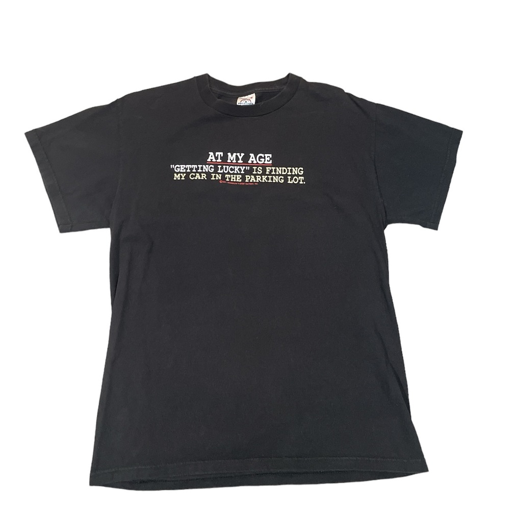 Mens Vinatge 2001 T-shirt Size:Medium